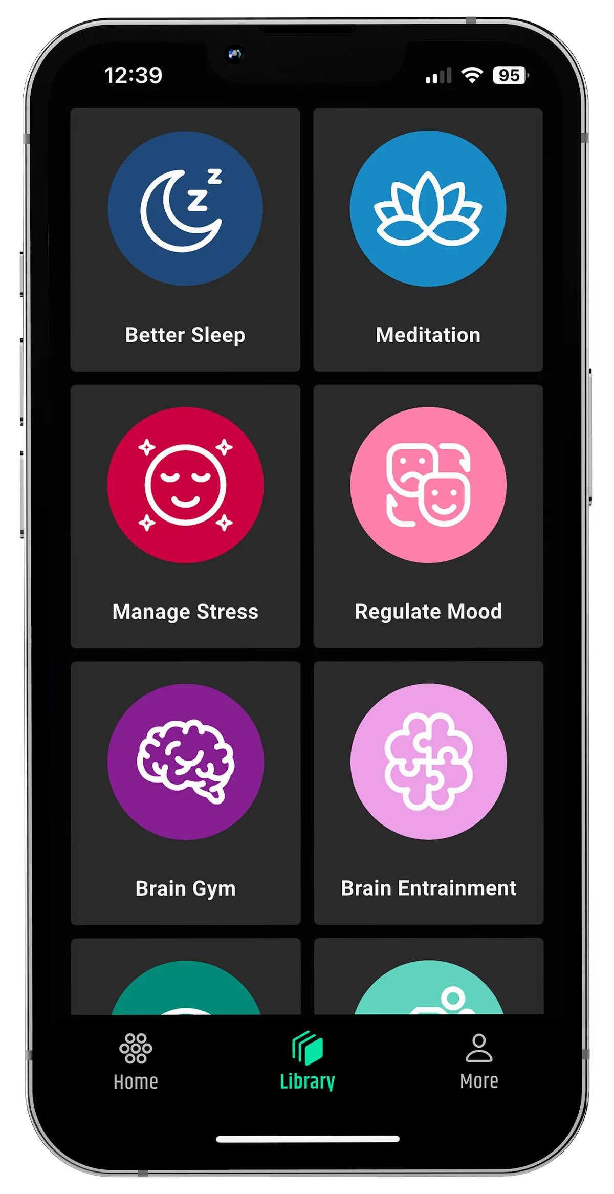 NeuroVIZR App Ansicht