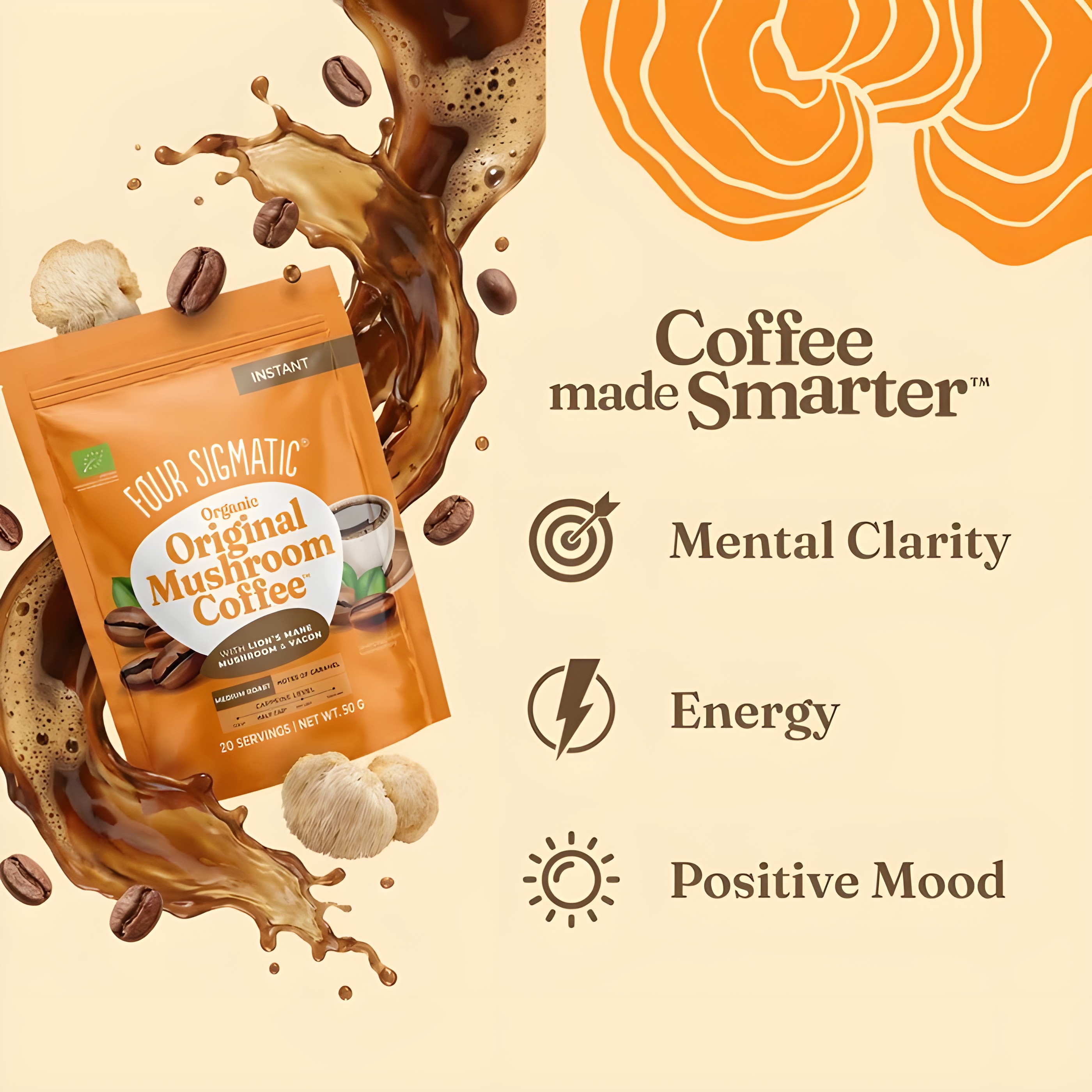 Four Sigmatic Original Mushroom Coffee Instant