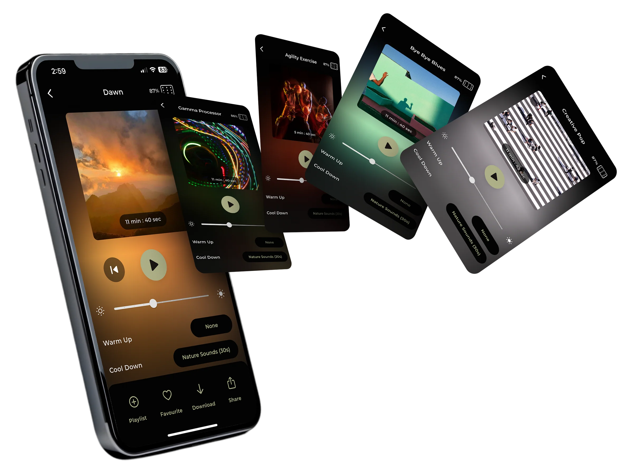 NeuroVIZR App auf dem iPhone