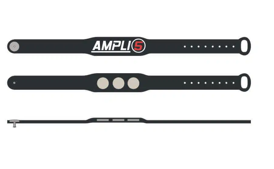 Ampli5 Silicone Bracelet with integrated BZI technology